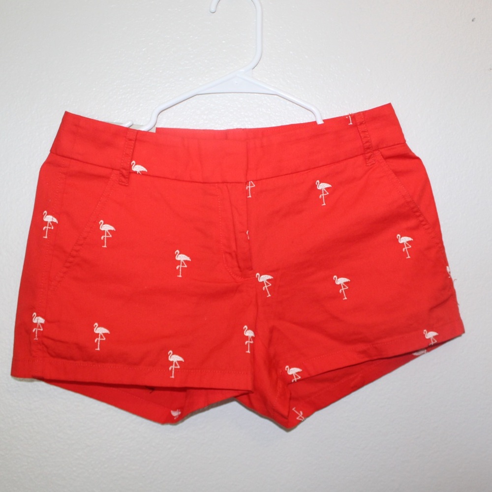 Red shorts